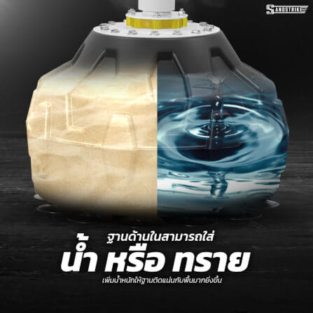 กระสอบทรายตั้งพื้น POWER REFORM SNOWFLAKE BS-200_2